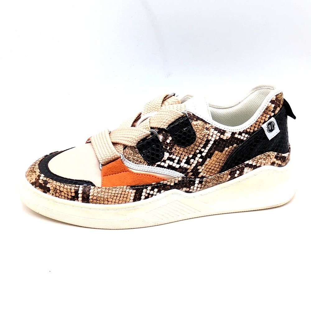 Coconuts by Matisse Shoes Womens‎ Shindig Multi Snake Print 7 Walking Sneakers